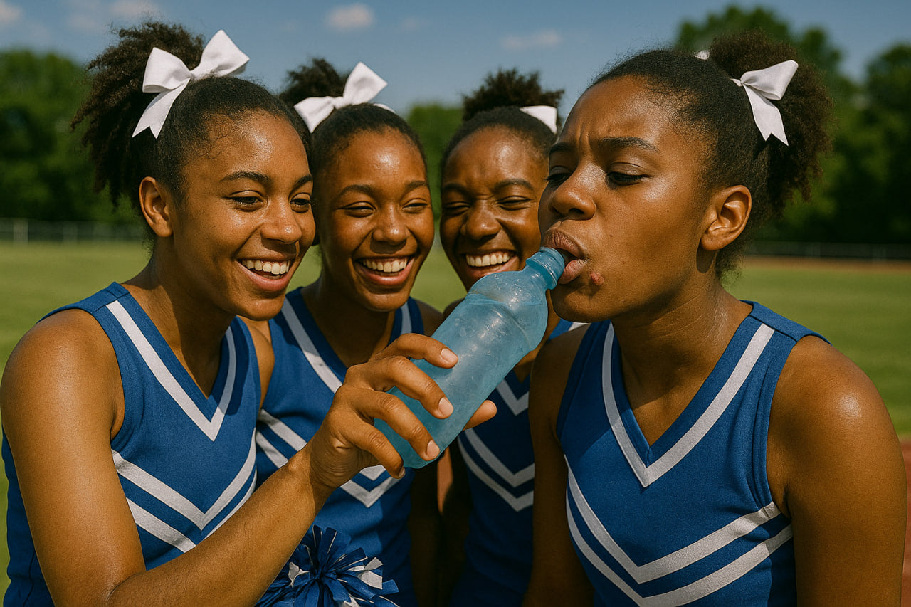 High School Cheerleader Gets Herpes From Shared Water Bottle During Practice 💧