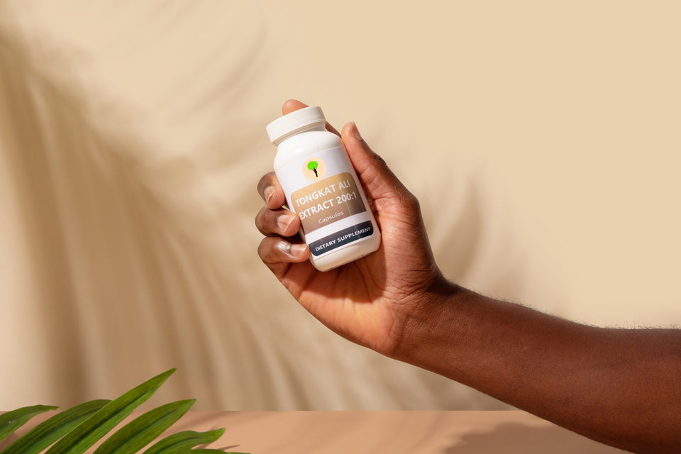 Tongkat Ali  Capsules Black Vegan Shop