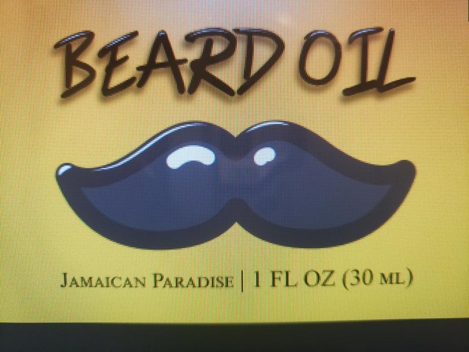 Jamaican Paradise Beard Oil 🧔🏾 (Amazing Tropical Scent) Black Vegan Shop