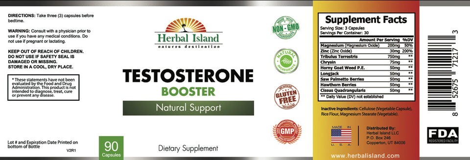 *Exclusive Natural Testosterone Black Vegan Shop