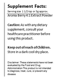 (Superfood) Aronia Berry 4:1 Extract - Chokeberry Powder Black Vegan Shop