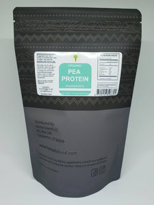 Organic Pea Protein (Workout) 1 Pound Black Vegan Shop