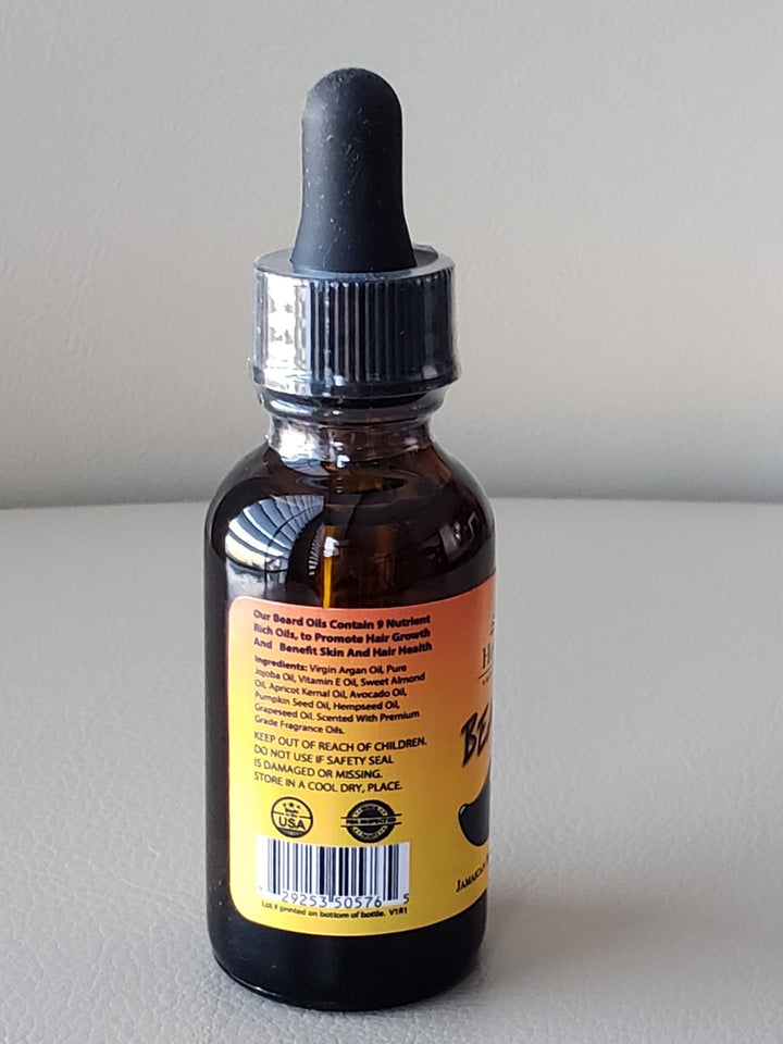 Jamaican Paradise Beard Oil 🧔🏾 (Amazing Tropical Scent) Black Vegan Shop